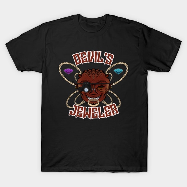 Devil's Jeweler T-Shirt by RampArt